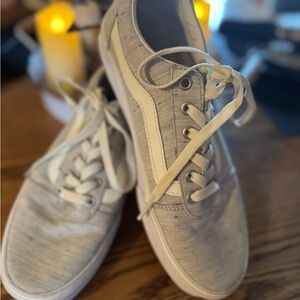 Gray Casual VANS  Lace-Up Sneakers